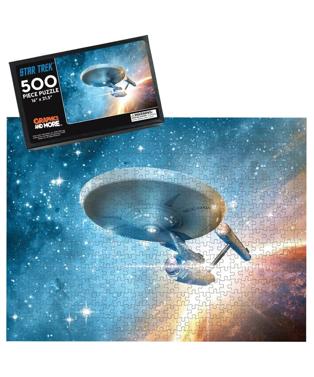 Star Trek Final Frontier 500 Piece Jigsaw Puzzle for Adults 16" L X 21.5" W $41.15 - Jigsaw Puzzles