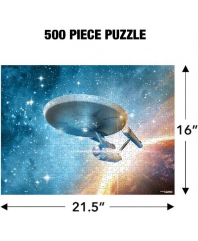 Star Trek Final Frontier 500 Piece Jigsaw Puzzle for Adults 16" L X 21.5" W $41.15 - Jigsaw Puzzles