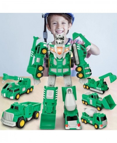 Toys for 3 4 5 6 7 8 Year Old Boys - Transform Robot Kids Toys Cars | STEM Building Toddler Toys for Kids Ages 4-8 | 5 in 1 C...