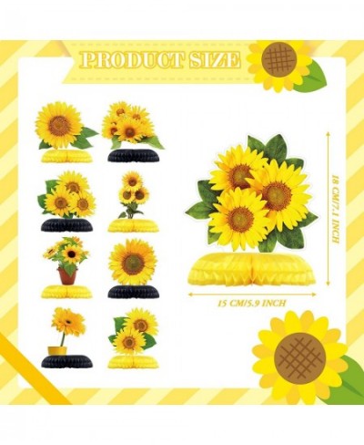 9 Pcs Sunflower Party Decorations for Baby Shower Sunflower Bridal Shower Decorations Sunflower Birthday Party Wedding Suppli...