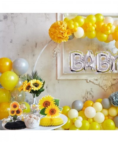 9 Pcs Sunflower Party Decorations for Baby Shower Sunflower Bridal Shower Decorations Sunflower Birthday Party Wedding Suppli...