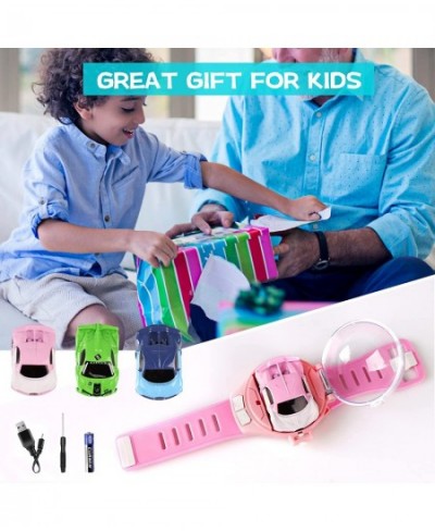 2022 New Mini Remote Control Car Watch Toys Small Rc Watch Cars Toys 2.4 Ghz Cute Wrist Racing Car Watch Gift for Boys Girls ...