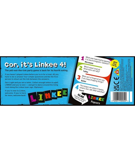 Ideal | LINKEE Trivia Game: Four Little Questions with one Big Link! | Family Games | for 2-30 Players | Ages 12+ $56.93 - Bo...