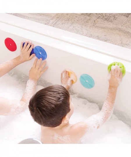 Bathin' Smart Rainbow Spots Silicone Bath Scrub for Kids and Toddlers 7-Pack Value. $49.67 - Bathtub Toys