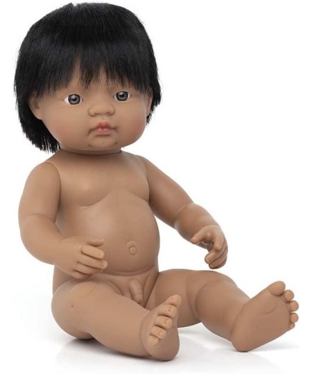 Educational - 15'' Hispanic Boy Made in Spain Anatomically Correct Baby Doll $58.66 - Dolls