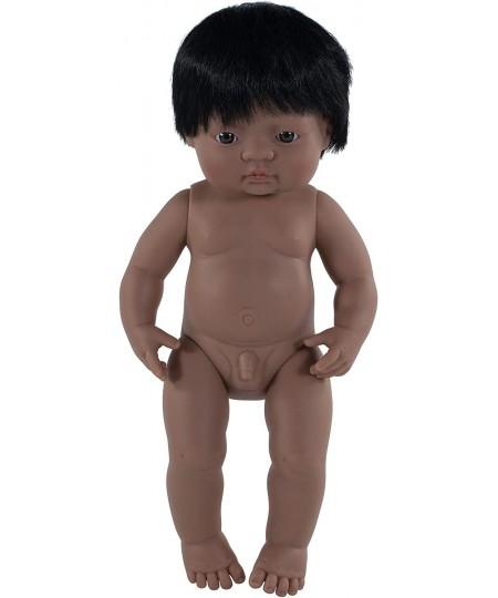 Educational - 15'' Hispanic Boy Made in Spain Anatomically Correct Baby Doll $58.66 - Dolls