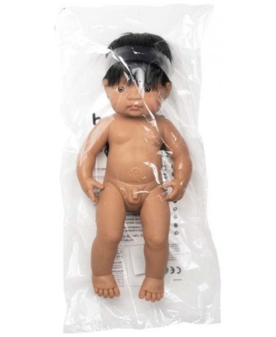 Educational - 15'' Hispanic Boy Made in Spain Anatomically Correct Baby Doll $58.66 - Dolls