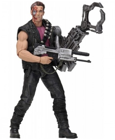 - Terminator 2 - 7" Scale Action Figure - Kenner Tribute - Power Arm T-800 $92.63 - Action Figures