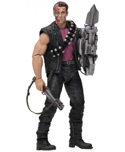 - Terminator 2 - 7" Scale Action Figure - Kenner Tribute - Power Arm T-800 $92.63 - Action Figures