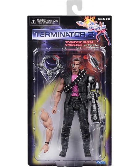 - Terminator 2 - 7" Scale Action Figure - Kenner Tribute - Power Arm T-800 $92.63 - Action Figures