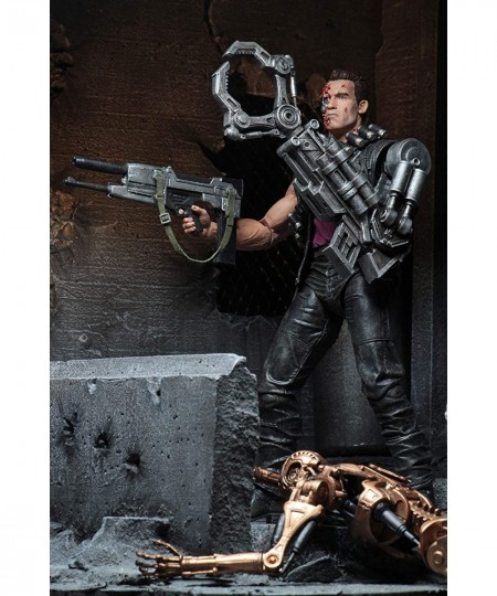 - Terminator 2 - 7" Scale Action Figure - Kenner Tribute - Power Arm T-800 $92.63 - Action Figures