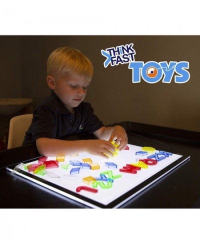 | LED Light Panel for Translucent STEM Shape & Color Toys | 23" x 15" | 3 Brightness Settings | STEM & Home Learning Toys $12...