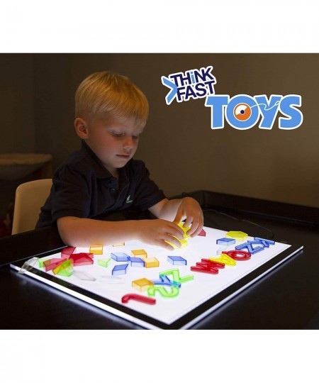 | LED Light Panel for Translucent STEM Shape & Color Toys | 23" x 15" | 3 Brightness Settings | STEM & Home Learning Toys $12...