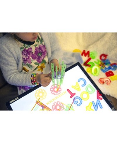 | LED Light Panel for Translucent STEM Shape & Color Toys | 23" x 15" | 3 Brightness Settings | STEM & Home Learning Toys $12...