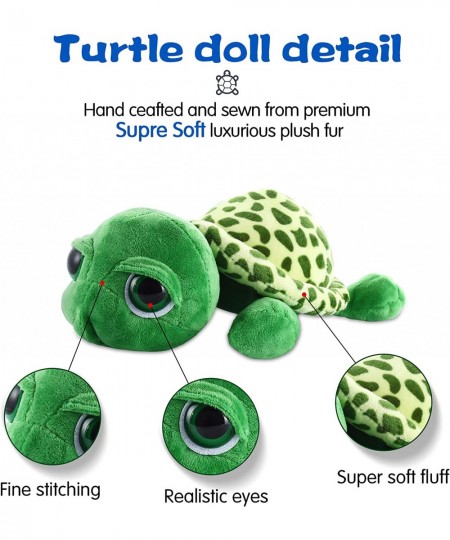 Fashion Plush Big Eyes Stuffed Turtle Animals Adorable Cute & Warm Sea Tortoise Toys $33.34 - Stuffed Animals & Teddy Bears