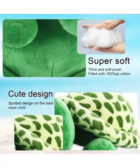 Fashion Plush Big Eyes Stuffed Turtle Animals Adorable Cute & Warm Sea Tortoise Toys $33.34 - Stuffed Animals & Teddy Bears