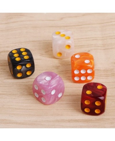 10Pieces/Set Acrylic Polyhedral Dice for TRPG Board Game Pink $16.00 - Game Accessories