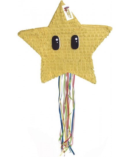 APINATA4U Yellow Star Pinata Whack & Pull Strings Style $64.10 - Piñatas