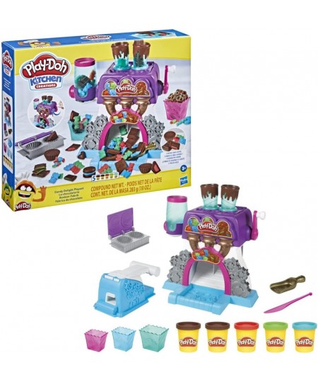 Kitchen Creations Candy Delight Playset for Kids 3 Years and Up with 5 Cans Non-Toxic $61.60 - Kids' Art Clay & Dough