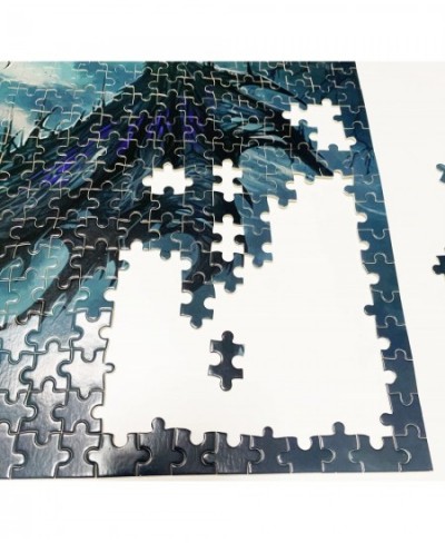 Classic Wooden Puzzle 1000 Pieces Huge Black Dragon On The Skull Picture Photo Home Decor $39.71 - Jigsaw Puzzles