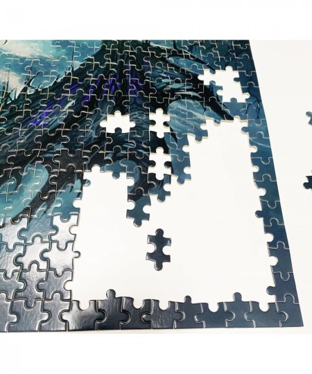 Classic Wooden Puzzle 1000 Pieces Huge Black Dragon On The Skull Picture Photo Home Decor $39.71 - Jigsaw Puzzles