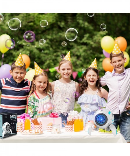 2022 New Electric Robot Bubble Machine Toy with Light Music Soap Water Electric Bubble Kids Automatic Machine Toys for Childr...