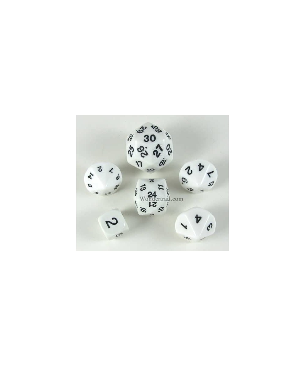 White Special Who Knew 6 Dice Set $23.48 - Game Accessories