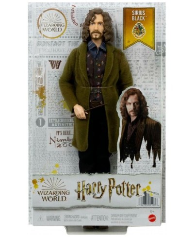 Harry Potter Sirius Black Doll - Posable Figure with Signature Outfit & Wand - Collectible - 10" Tall - Gift for Kids 6+ $63....