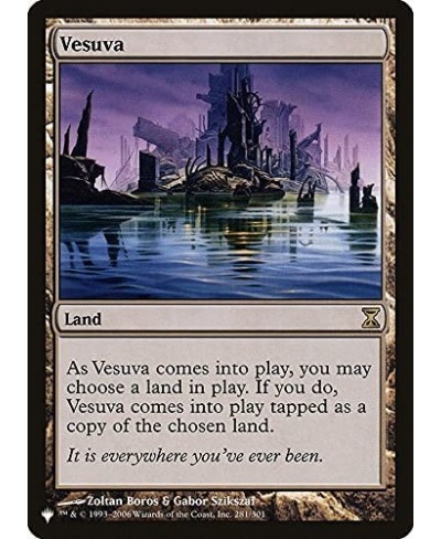 Magic: the Gathering - Vesuva - The List $23.70 - Trading Cards & Accessories