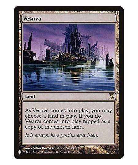 Magic: the Gathering - Vesuva - The List $23.70 - Trading Cards & Accessories