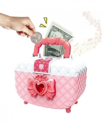 Girls Piggy Bank - Coin Money Storage -Toy Money Box with Password- Pink $34.67 - Kids' Money Banks