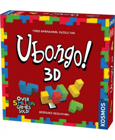 Ubongo 3D - a Kosmos Game | Geometric Puzzle Game with Three-Dimensional Blocks | Family Friendly Fun Game | Highly Re-Playab...