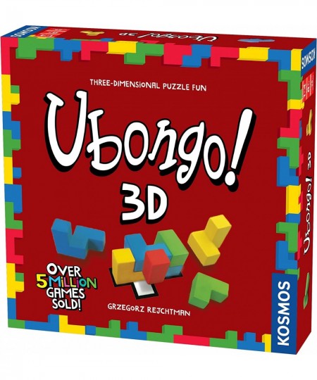 Ubongo 3D - a Kosmos Game | Geometric Puzzle Game with Three-Dimensional Blocks | Family Friendly Fun Game | Highly Re-Playab...