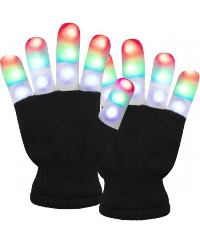 Kids Light Gloves Children Finger Light Flashing LED Warm Gloves with Lights for Birthday Light Party Christmas Xmas Dance Gi...