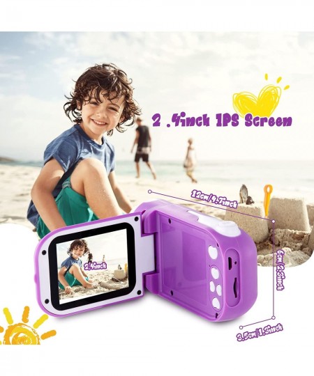 Kids Video Camera Girls Toys - Kids Camera Toddler Camcorder Christmas Birthday Gifts for Children 3-10 Years Old Kids Digita...