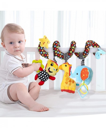 Car Seat Toys Baby Toys 0-3 Months Infant Toys Newborn Toys Baby Spiral Stroller Toys Baby Toys 0-6 Months for Crib Mobile Ba...