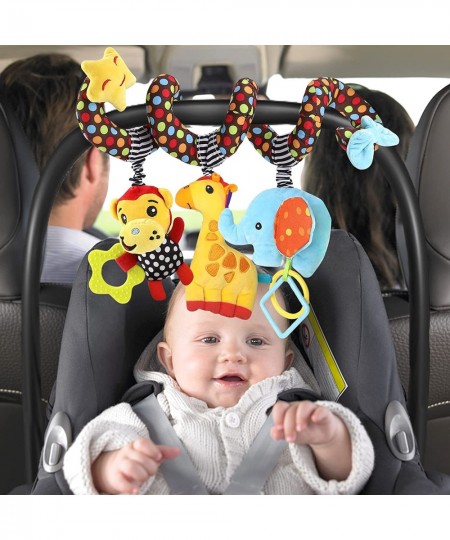 Car Seat Toys Baby Toys 0-3 Months Infant Toys Newborn Toys Baby Spiral Stroller Toys Baby Toys 0-6 Months for Crib Mobile Ba...