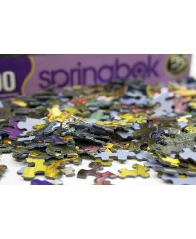 Springbok's 500 Piece Jigsaw Puzzle Starry Night - Made in USA $29.92 - Jigsaw Puzzles