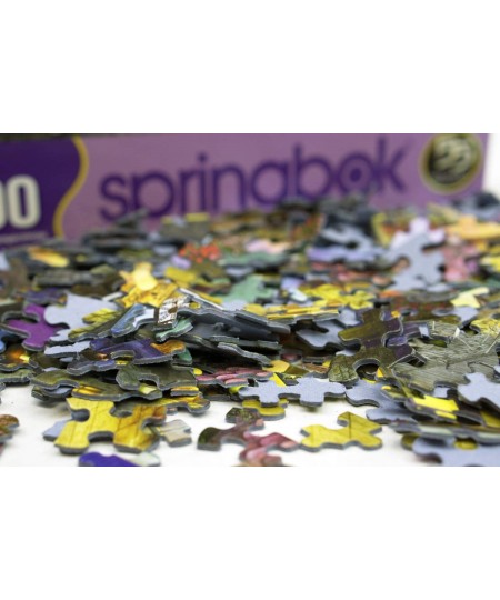 Springbok's 500 Piece Jigsaw Puzzle Starry Night - Made in USA $29.92 - Jigsaw Puzzles