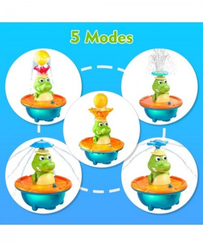 Baby Bath Toys Fountain Crocodile Water Bath Toy Sprinkler Light Up Bathtub Toy for Bathroom Swimming Pool Indoor Outdoor for...