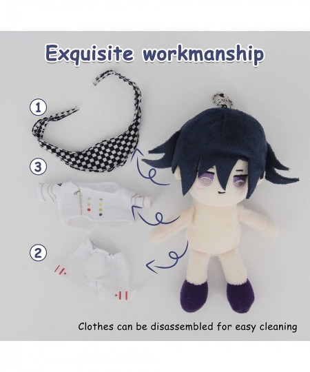 Kokichi Plush Figures Anime Plushies 6" Keychain Plush Cosplay Stuffed Plush Doll Toy for Game Fans $20.59 - Plush Figure Toys