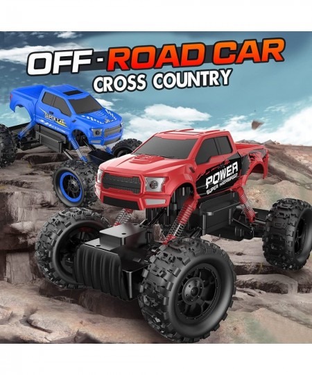 RC Cars 1:12 Off Road Monster Truck Remote Control Car for Boy Adult Gifts All Terrain Hobby RC Car 4WD Rock Crawler Red $85....