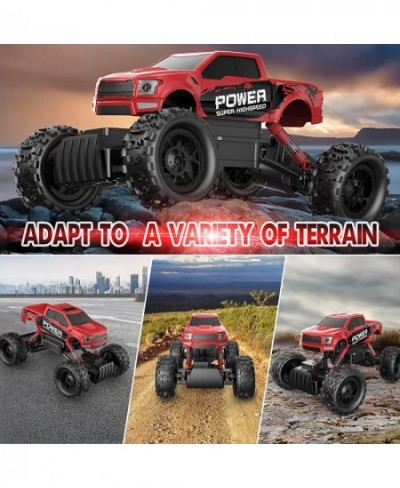 RC Cars 1:12 Off Road Monster Truck Remote Control Car for Boy Adult Gifts All Terrain Hobby RC Car 4WD Rock Crawler Red $85....