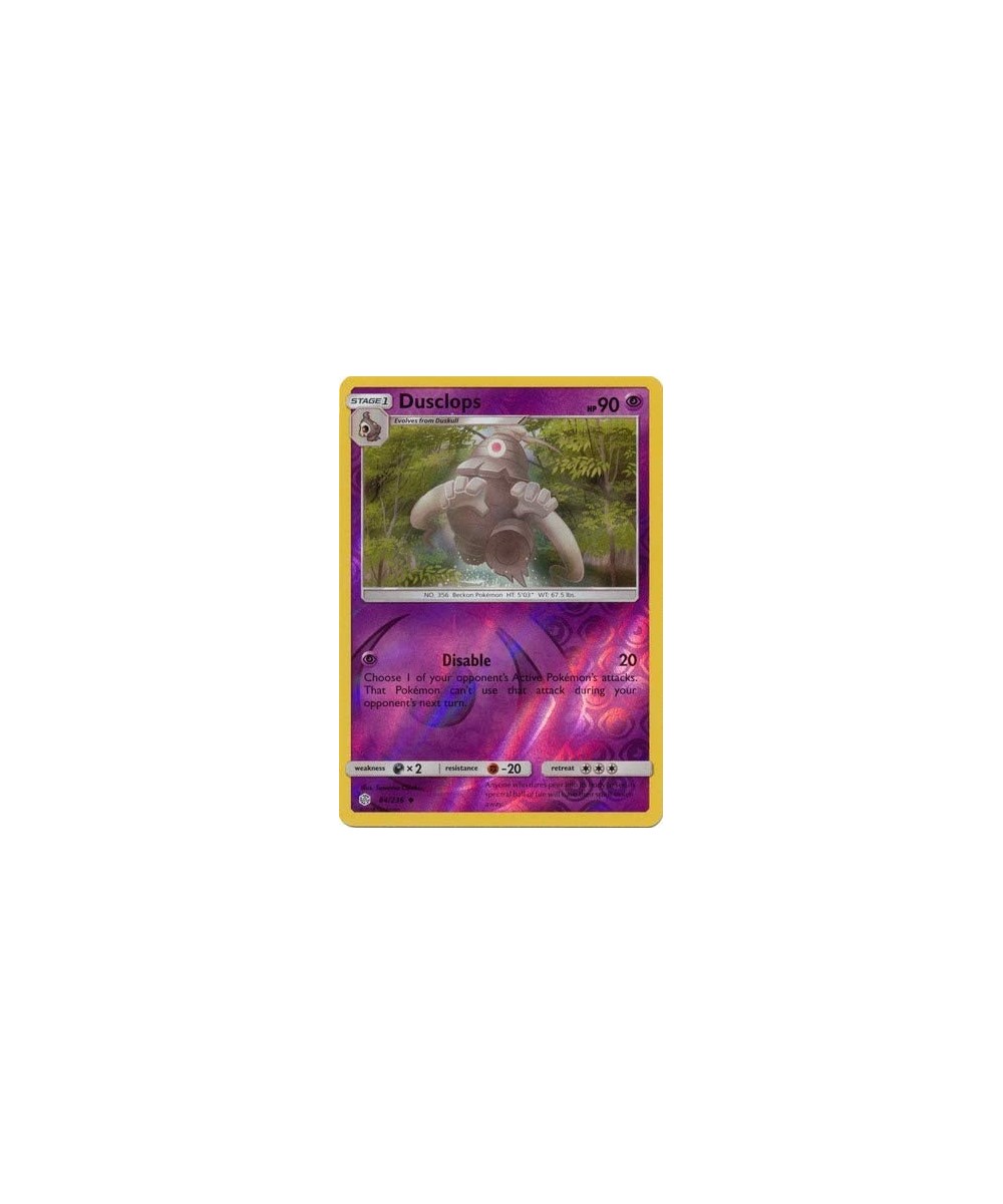 Dusclops - 84/236 - Uncommon - Reverse Holo - Cosmic Eclipse $12.14 - Electronic Learning & Education Toys