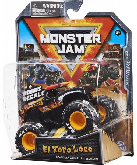 2022 Spin Master 1:64 Diecast Truck with Bonus Accessory: Legacy Trucks El Toro Loco $22.46 - Kids' Play Trucks