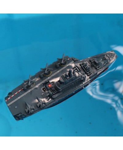 Military Remote Control Aircraft Carrier Model RC Boat Ship Speedboat Yacht Electric Water Toy - Blue (2.4G No Antenna) $40.2...