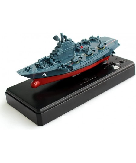 Military Remote Control Aircraft Carrier Model RC Boat Ship Speedboat Yacht Electric Water Toy - Blue (2.4G No Antenna) $40.2...