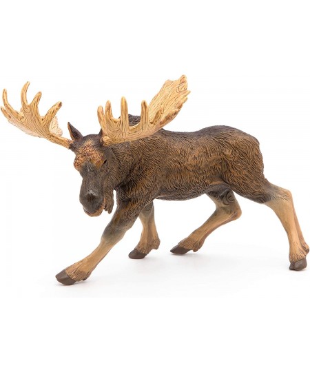 Standing North American Moose Toy Figure Multicolor $34.01 - Kids' Play Animal Figures