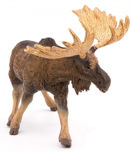 Standing North American Moose Toy Figure Multicolor $34.01 - Kids' Play Animal Figures