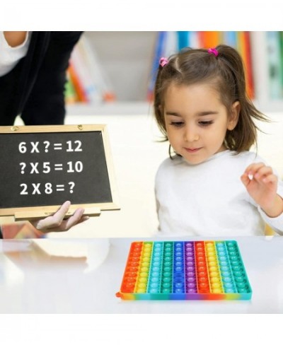 P00p with Numbers Multiplication Table Game Fidget Math Toys Stress Relieving Fidget Learning Game Toy to Create Kinds of Mat...